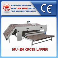 Vlies Polyester Fibre Layer Cross Läppen Maschine